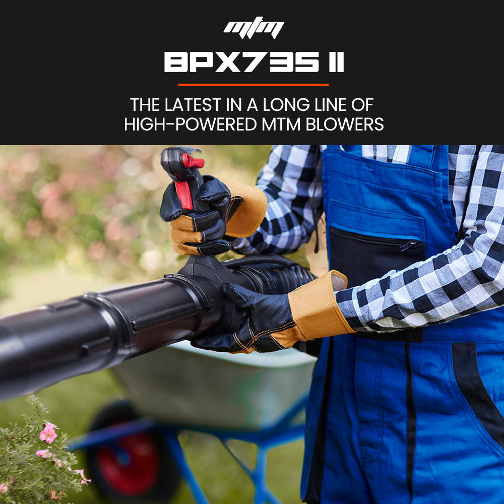 65cc Petrol Backpack Leaf Blower - Ergonomic Design, 0.8L Tank, 490km/h Velocity