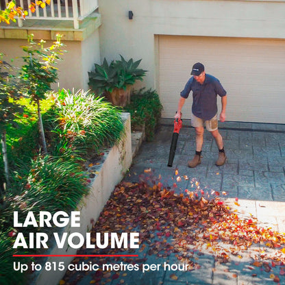 Cordless Leaf Blower, 20V SYNC, Lightweight, 126km/h Air Speed, Skin Only