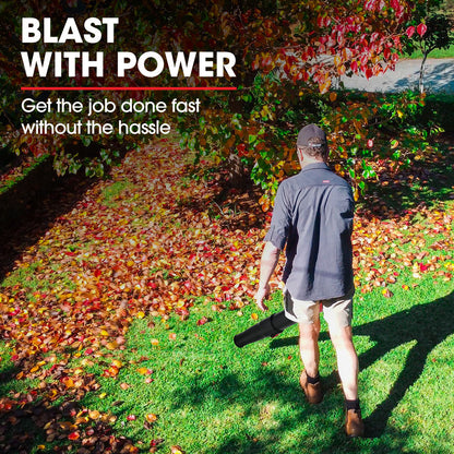 Cordless Leaf Blower, 20V SYNC, Lightweight, 126km/h Air Speed, Skin Only