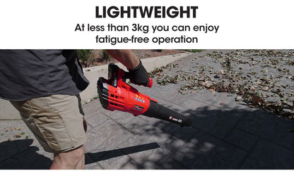 20V Cordless Leaf Blower - Lightweight, Ergonomic Design with 5-Speed Control