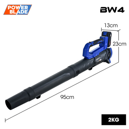 20V Cordless Leaf Blower Kit with Battery & Charger, 160 km/h Airspeed, 2kg