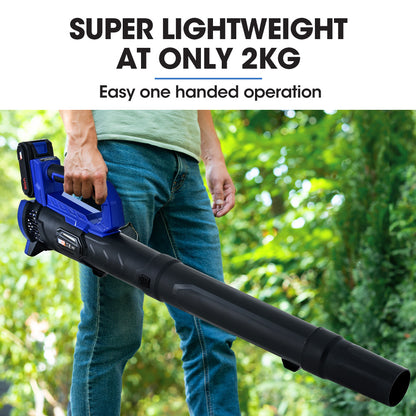 20V Cordless Leaf Blower Kit with Battery & Charger, 160 km/h Airspeed, 2kg