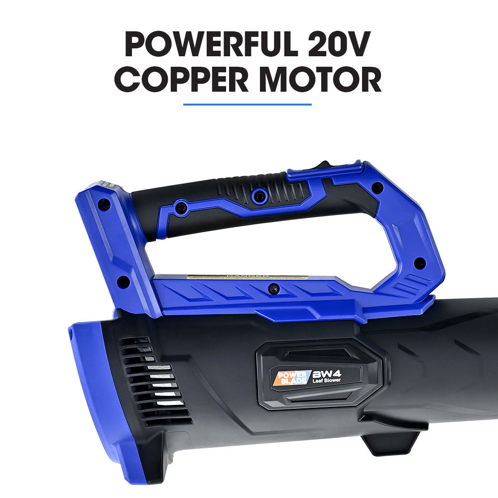 20V Cordless Leaf Blower with Copper Motor, 160km/h Airspeed, 2kg Lightweight