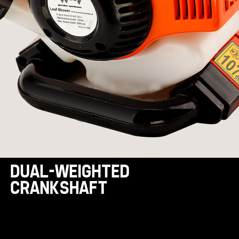 26cc 2-Stroke Petrol Leaf Blower with 270 km/h Speed and Lightweight Design