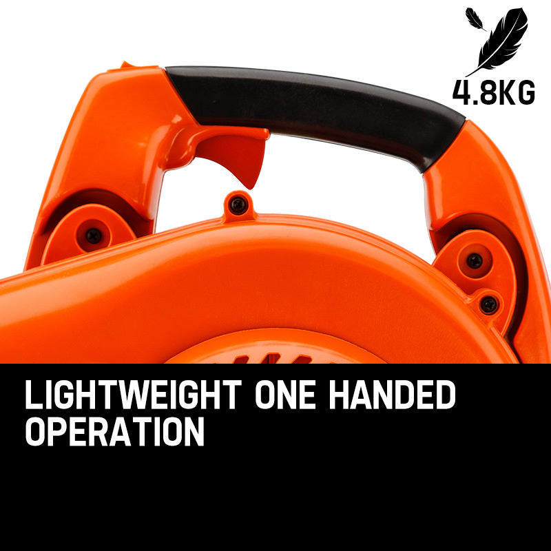 26cc 2-Stroke Petrol Leaf Blower with 270 km/h Speed and Lightweight Design