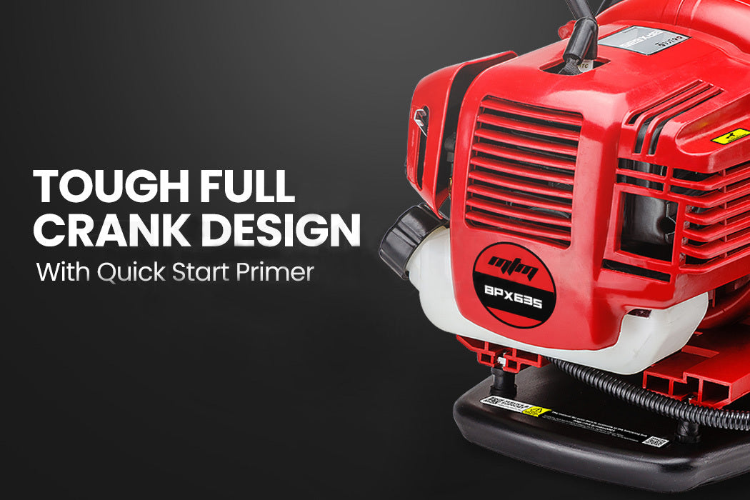 30cc Backpack Petrol Leaf Blower, 2-Stroke Engine, 300km/h Air Speed