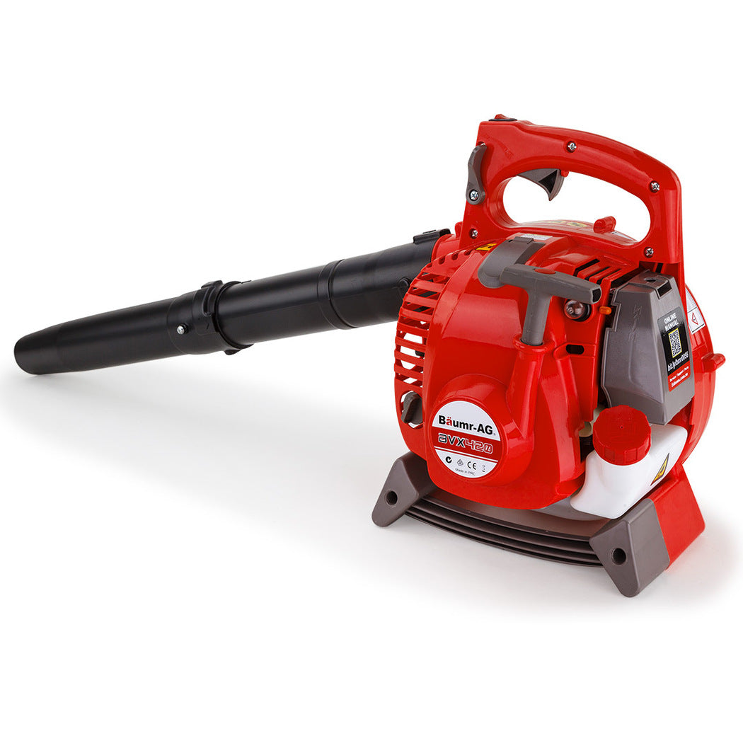 Petrol Leaf Blower Vacuum 4-Stroke, 25cc Engine, 0.63m³/s Airflow, Lightweight