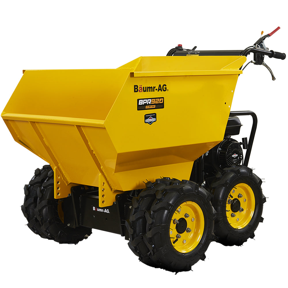 6-Wheel Motorised Wheelbarrow with 208cc Engine, 0.5 Ton Capacity