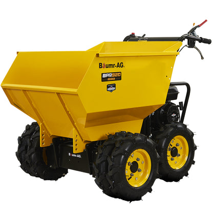 6-Wheel Motorised Wheelbarrow with 208cc Engine, 0.5 Ton Capacity