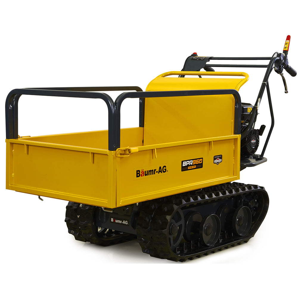 Motorised Tracked Wheelbarrow with 300kg Capacity and 208cc Engine