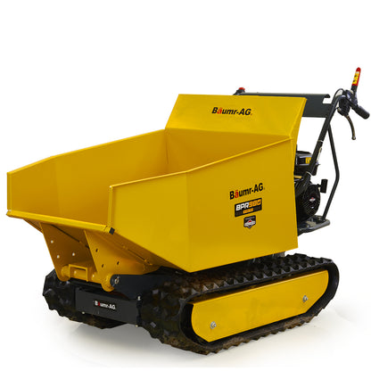 Motorised Tracked Wheelbarrow with 0.5 Ton Capacity and 0.73m Width, 230L Bucket