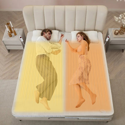 Bedding Electric Blanket with Controller and 9 Heat Setting-193 x 137CM