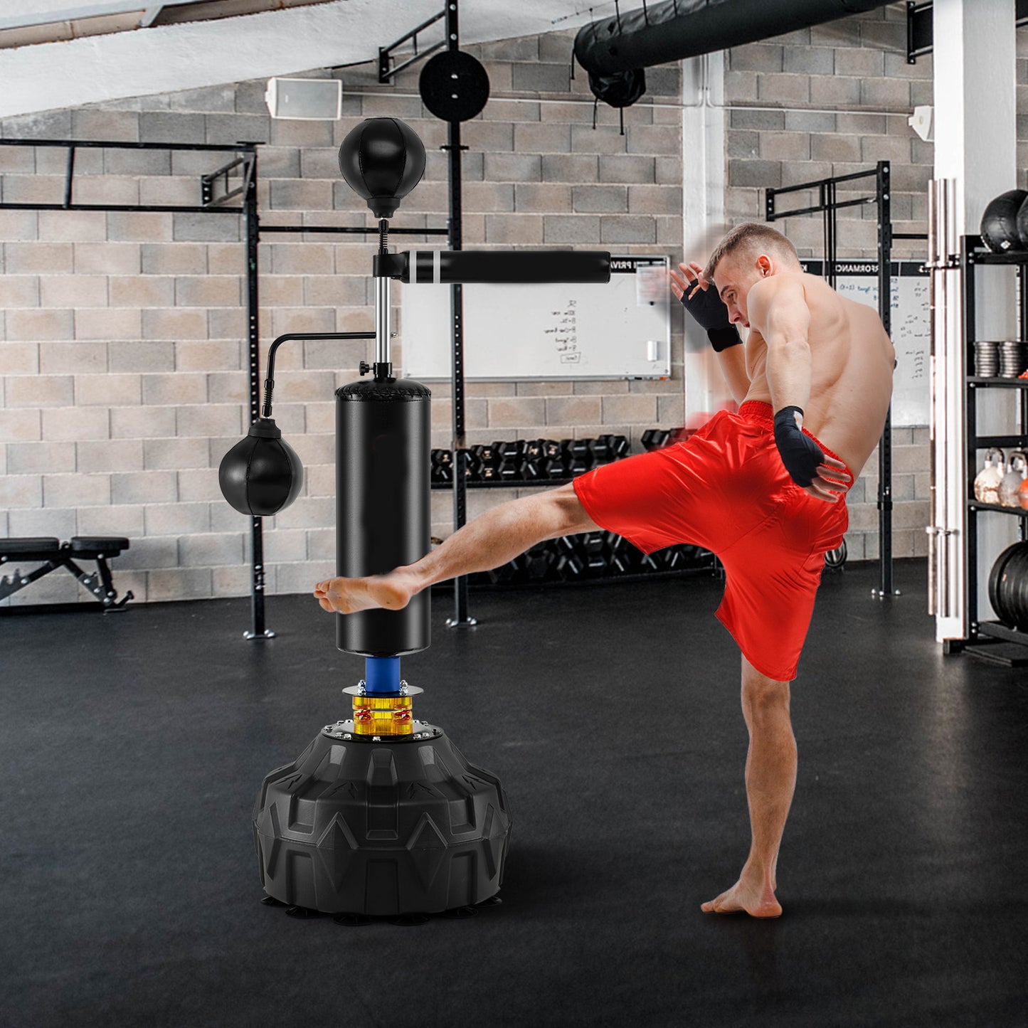 Boxing Speed Trainer Freestanding 360°Spinning Bar