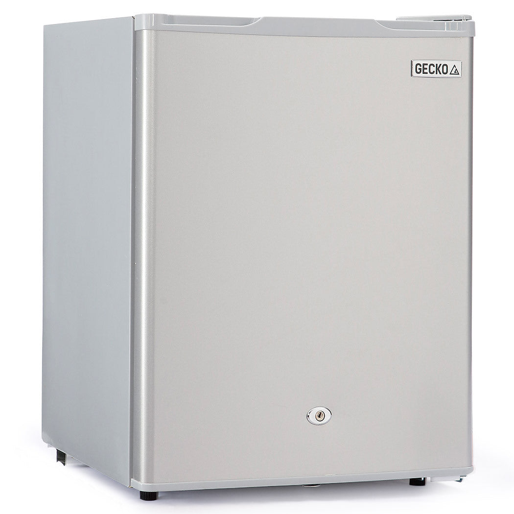 70L Portable Fridge Freezer with 0.05m Freezer, 12/24/240V, Silver Finish