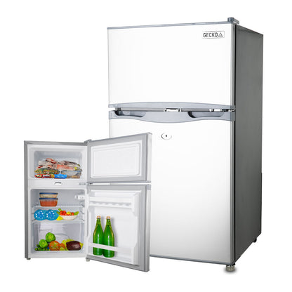 95L Portable Upright Fridge/Freezer, 12V/24V/240V for Motorhome & Caravan