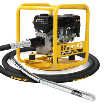 6.5HP Concrete Vibrator with 6m Shaft & 38mm Head - Durable Drive Unit Combo