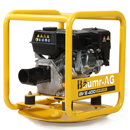 6.5HP Concrete Vibrator Drive Unit, 50mm with 3-Claw Dog Fitting, 196cc Engine