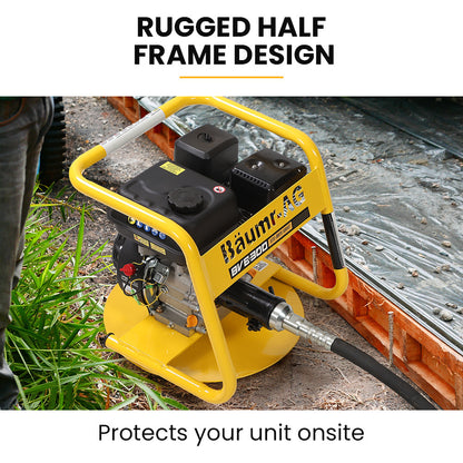 6.5HP Concrete Vibrator with 6m Shaft and 38mm Head - Durable Drive Unit