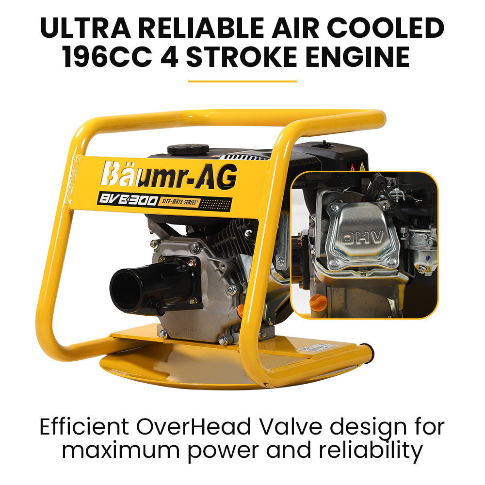 6.5 HP Concrete Vibrator Drive Unit with 50mm Connector and 3-Claw PTO Port