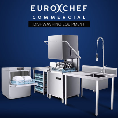 Stainless Steel Utility Side Exit Table with Backsplash for Commercial Use