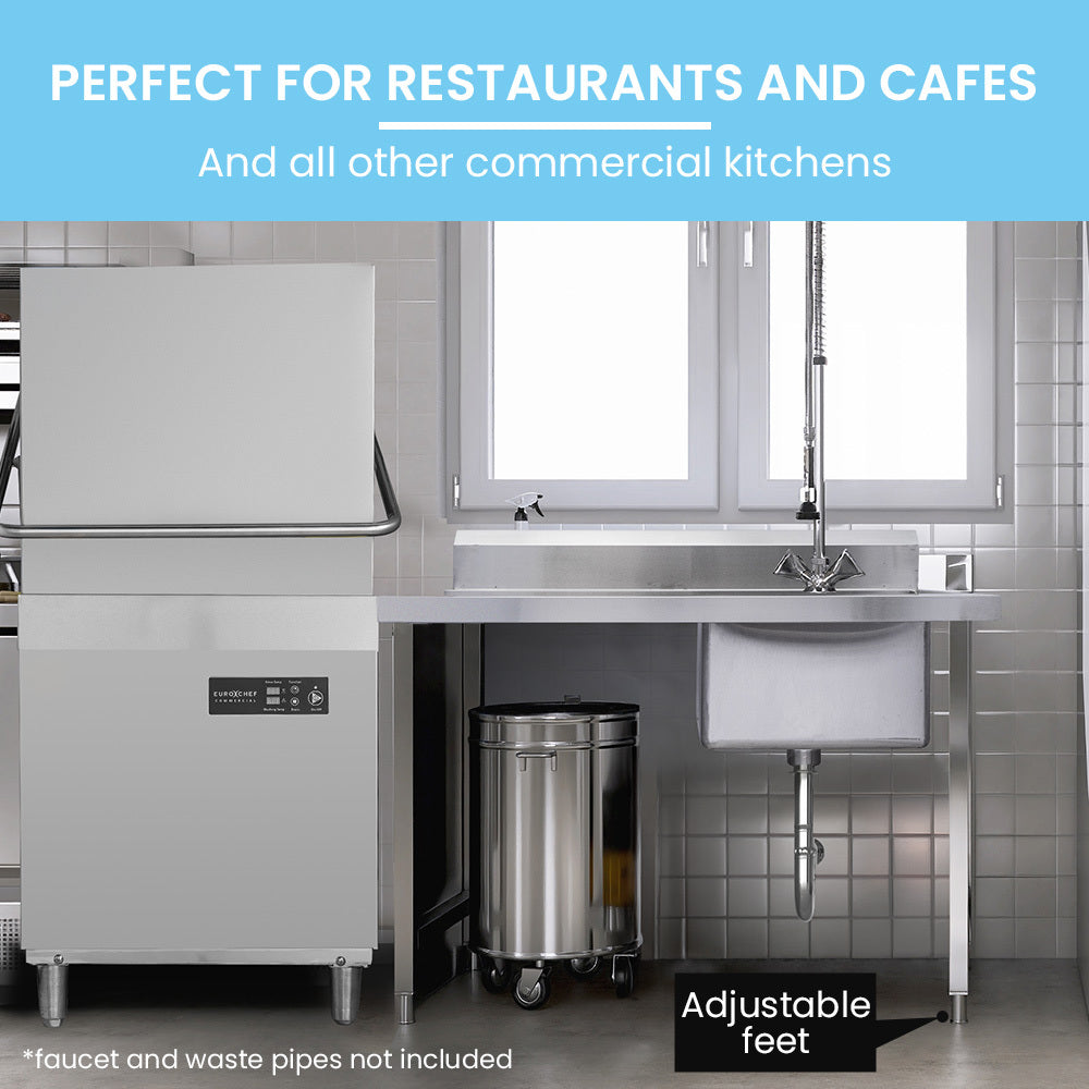 Stainless Steel Right Side Entry Table with Sink for Commercial Kitchens
