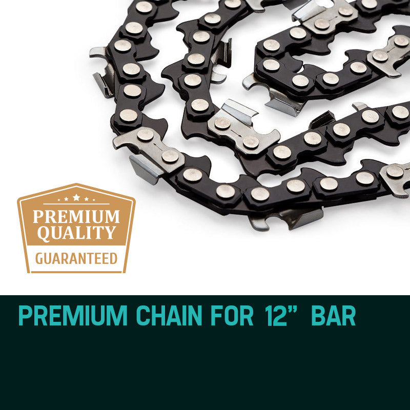 12 Meter Tru-Sharp Chainsaw Chain for Pole Tools - 44 Link, 3/8' Pitch