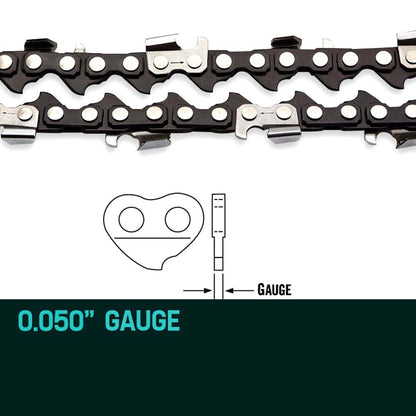 2 x 0.3m Chainsaw Chain for 0.3m Bar - Low Kickback Replacement for Pole Saws