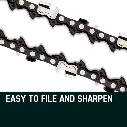 2 x 6.7m Chainsaw Chain for 0.325m Pitch & 0.058m Gauge with 86 Links