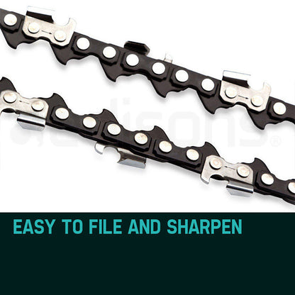 24 Meter 84 Link Tru-Sharp Chainsaw Chain for 72cc 3/8'' Pitch Bars