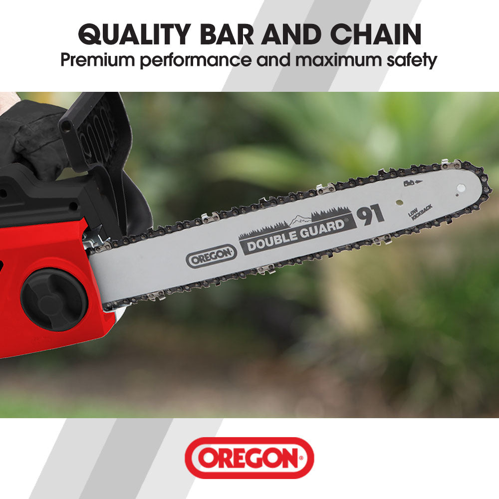 2000W Electric Chainsaw with 0.4m Oregon Bar, Auto Lubrication System