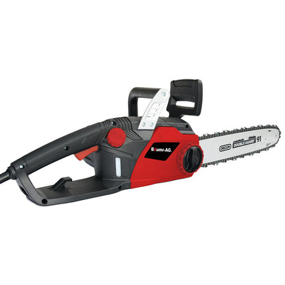 2400W Electric Chainsaw with 0.4m Oregon Bar and Chain, Lightweight Design