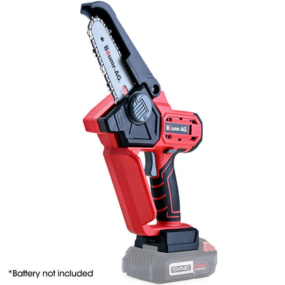 20V Cordless Mini Chainsaw Skin, Lightweight Electric Pruner - 2.6kg, 0.12m Cutting