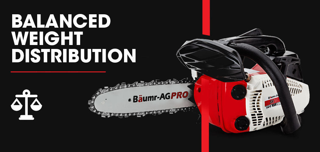 Compact 25cc Petrol Chainsaw with 0.25m Bar and Ergonomic Grip for Arborists