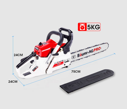 Compact 38cc Petrol Chainsaw with 0.4m Bar, E-Start, and 3.2HP Power