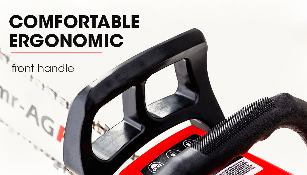 45cc Petrol Chainsaw with 0.45m Bar, E-Start, 6kg Lightweight Design