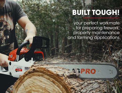 Commercial Petrol Chainsaw with Easy Start and 0.56m Bar for Tree Pruning