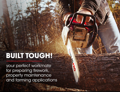 Professional Petrol Chainsaw with 0.61m Bar and E-Start System for Tree Pruning