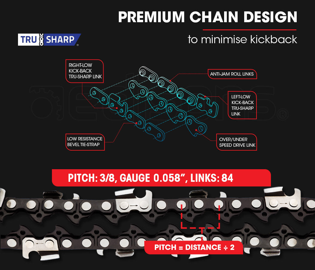 Professional Petrol Chainsaw with 0.61m Bar and E-Start System for Tree Pruning