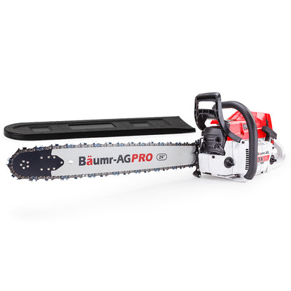 Professional Petrol Chainsaw 0.6m Bar with E-Start and Safety Pack