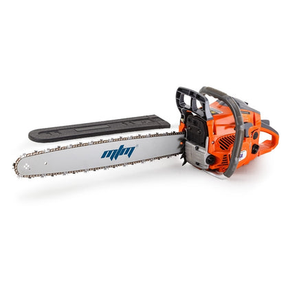 Petrol Commercial Chainsaw 0.56m Bar, E-Start for Tree Pruning and Cutting