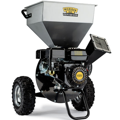 7HP 212cc Gas Wood Chipper Shredder Mulcher, 12m Wheels, 76mm Capacity