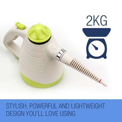 Portable Multi-Purpose Handheld Steam Cleaner with 100% Chemical-Free Cleaning