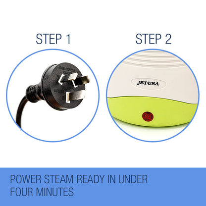 Portable Multi-Purpose Handheld Steam Cleaner with 100% Chemical-Free Cleaning
