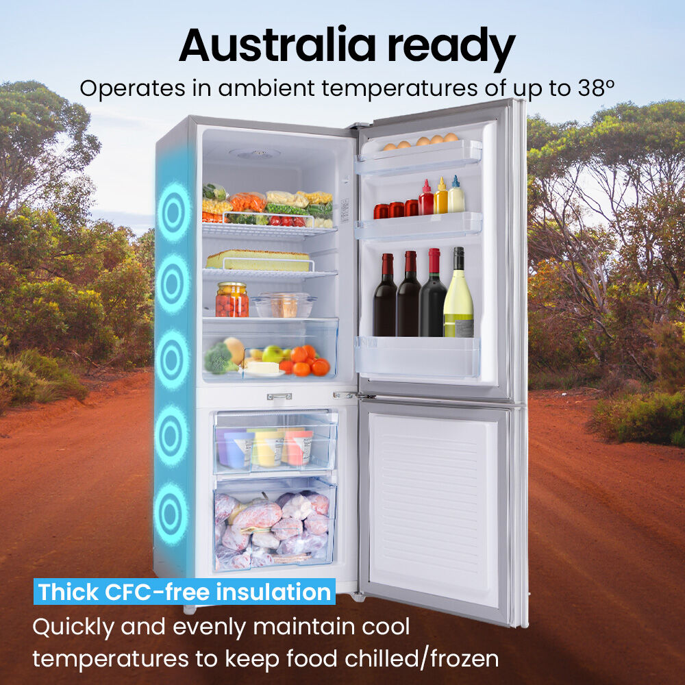 139L Portable Fridge Freezer with Dual Power for Camping & Off-Grid Use