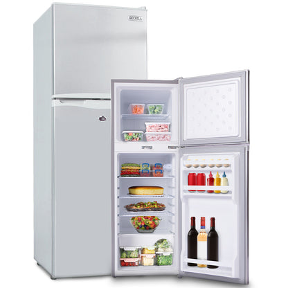 142L Portable Fridge Freezer - 0.3m/0.6m/240V for RVs & Off-Grid Living, Silver