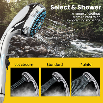 Portable Gas Outdoor Hot Water System with 12V Pump and Shower Head, 6kg