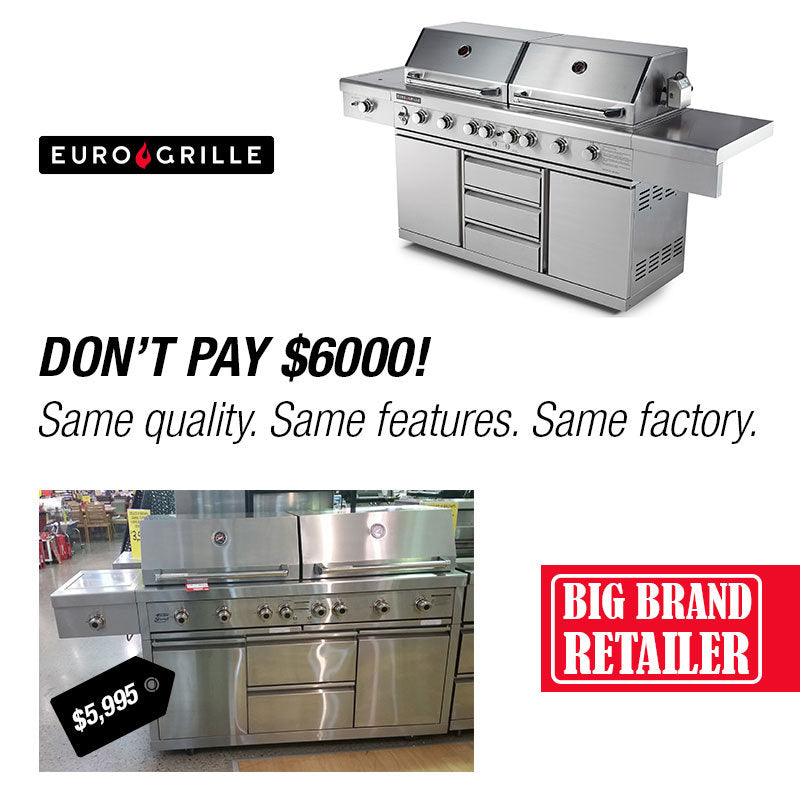 9 Burner Outdoor BBQ Grill with Rotisserie and Wok Burner, Stainless Steel