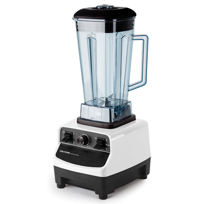 2m Commercial Blender with 2200W Motor, BPA-Free Jug, Stainless Blades, White