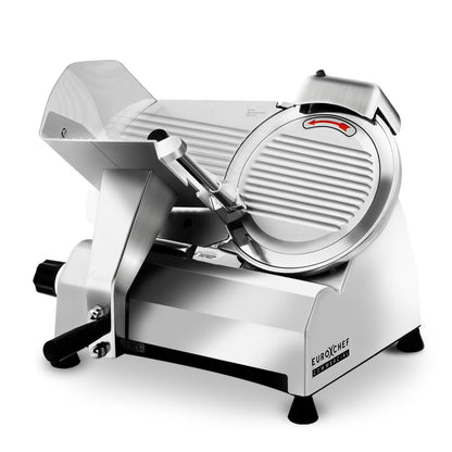 Commercial Electric Meat Slicer with 0.25m Blade, Adjustable Thickness, 320W