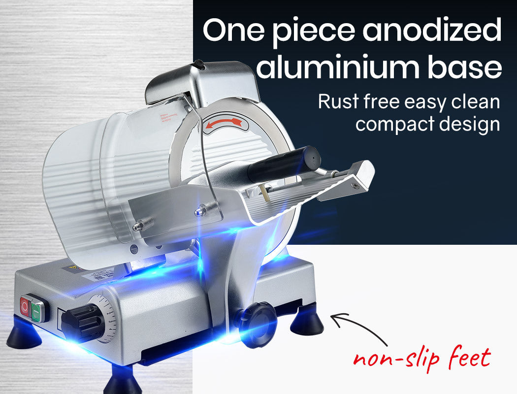 Commercial Electric Meat Slicer with 0.2m Blade and Precision Control